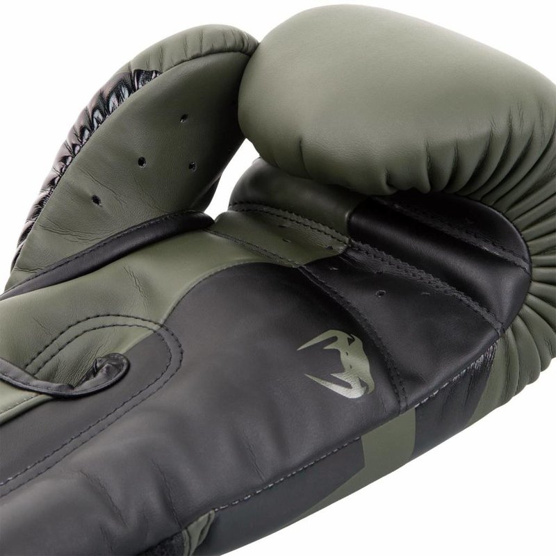 Venum Venum Boxhandschuhe Elite Khaki Schwarz Venum Shop Deutschland