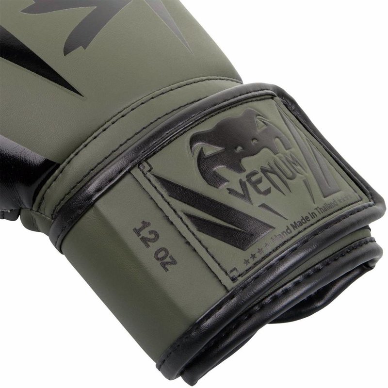 Venum Venum Boxing Gloves Elite Khaki Black Venum Shop Europe