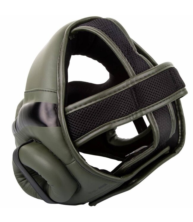 Venum Elite Headgear Khaki Black Head Protection