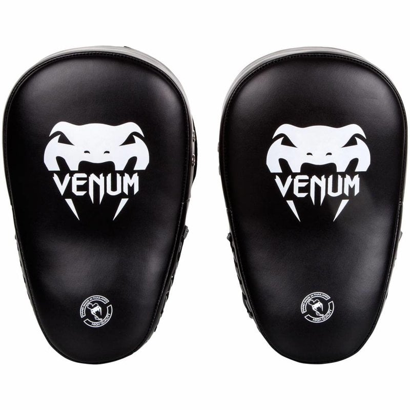 Venum Venum Pads Elite Big Focus Mitts Black Grey Venum Gear