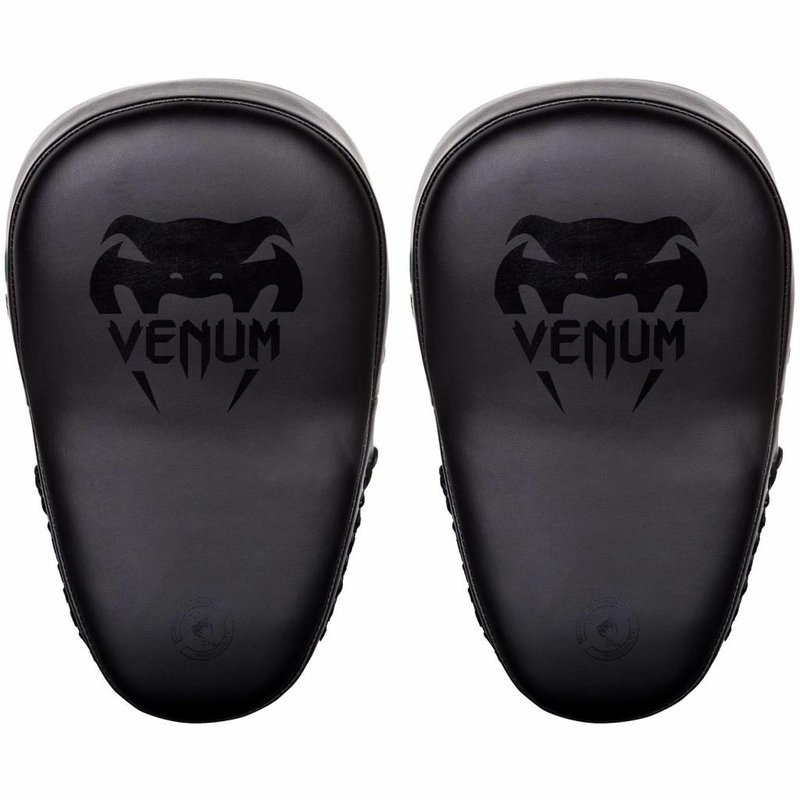 Venum Venum Pads Elite Big Focus Mitts Schwarz Schwarz Venum Gear