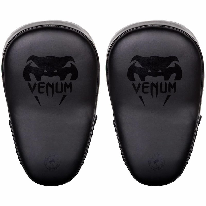 Venum Venum Pads Elite Big Focus Mitts Zwart Zwart Venum Gear