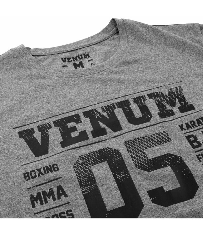 Venum Origins T-shirt Grijs Zwart Venum Kleding