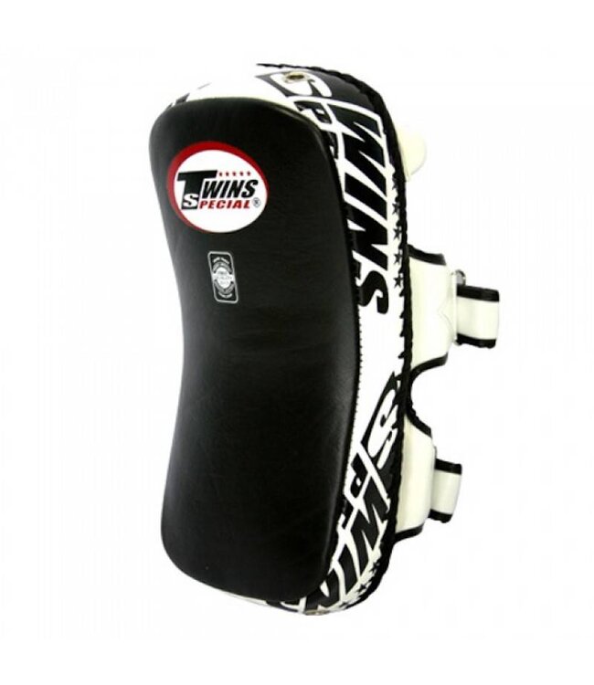 Twins Curved Arm Pads Kick Pads TKP 6 Leder Zwart Wit