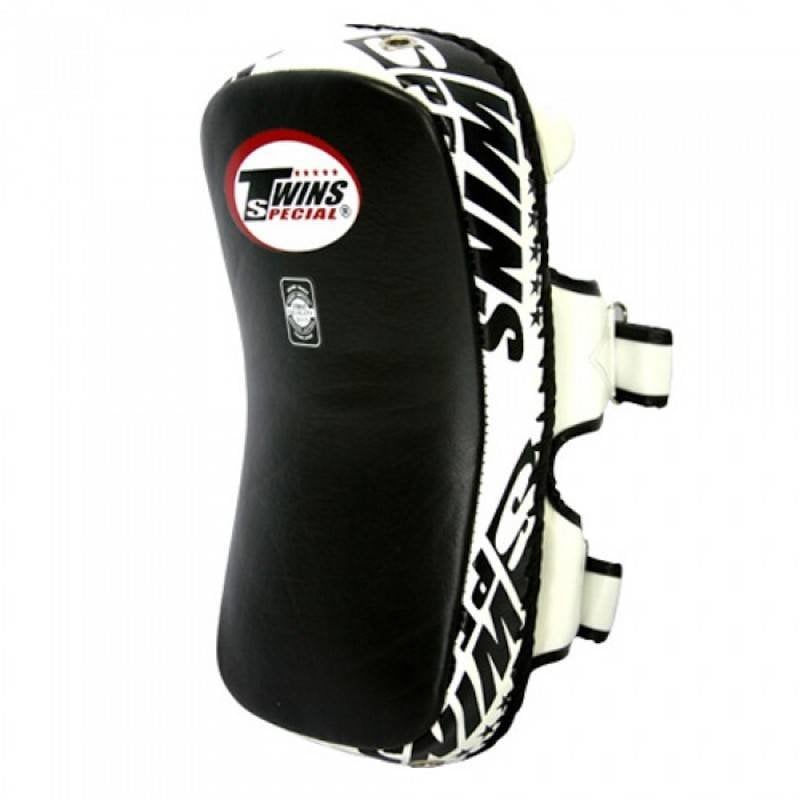 Twins Special Twins Curved Arm Pads Kick Pads TKP 6 Leather Black White