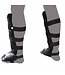 PunchR™  Punch Round Kickboks Scheenbeschermers Experience Luxury PU Black