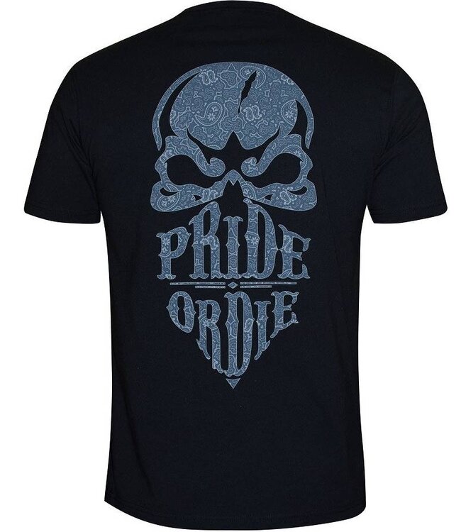 PRiDEorDiE Shirt Reckless Paisley Schwarz