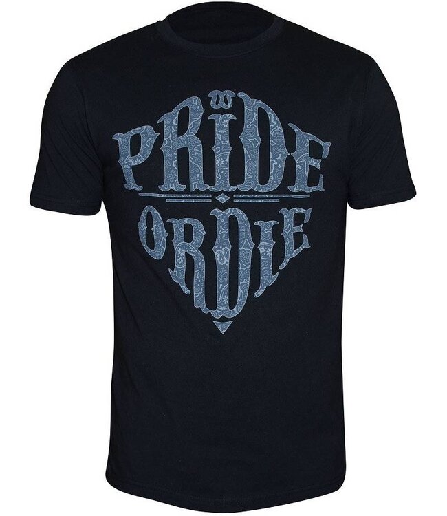 PRiDEorDiE Shirt Reckless Paisley Schwarz