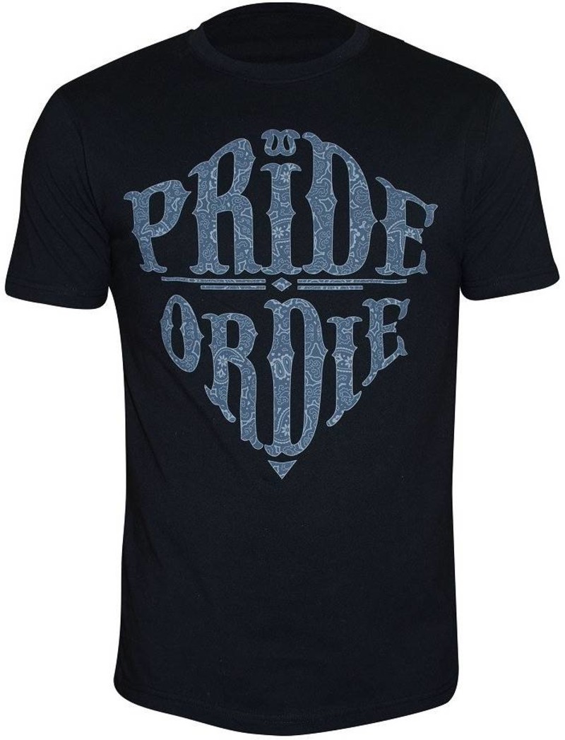 Pride or Die Pride or Die T Shirt Reckless Paisley Black