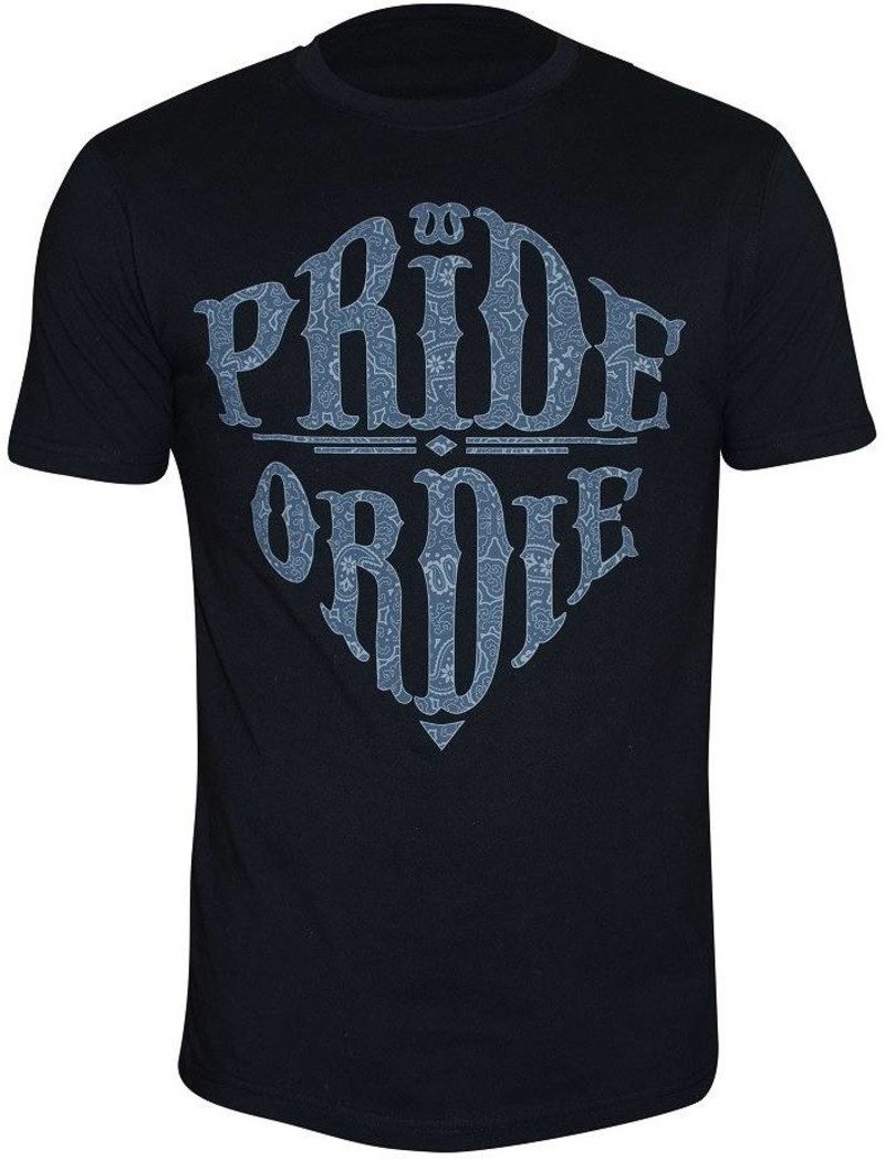 Pride or Die PRiDEorDiE Shirt Reckless Paisley Schwarz