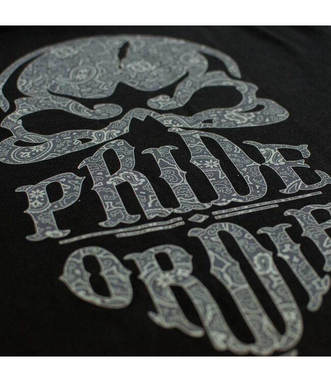 PRiDEorDiE Shirt Reckless Paisley Schwarz