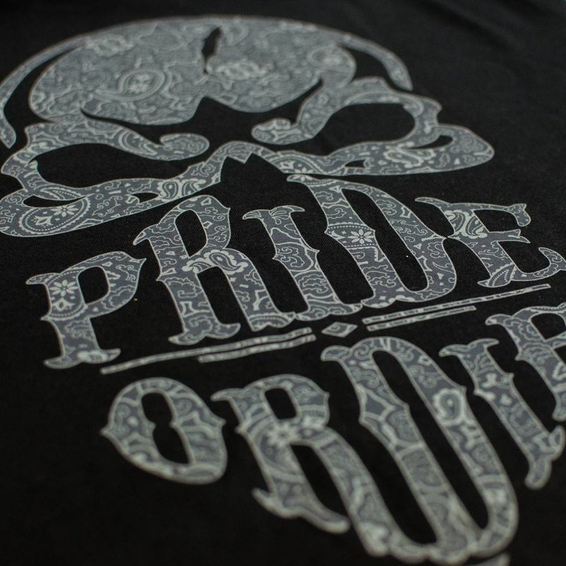 Pride or Die PRiDEorDiE Shirt Reckless Paisley Schwarz