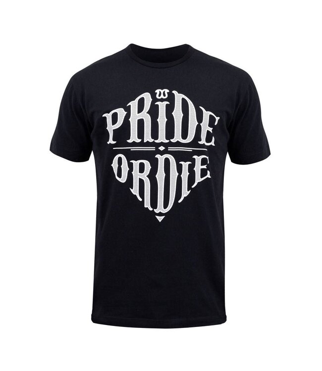 Pride or Die T Shirt Reckless Black White PoD