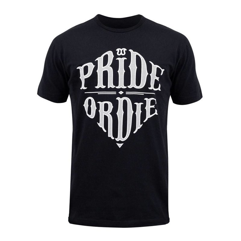 Pride or Die Pride or Die T Shirt Reckless Black White PoD