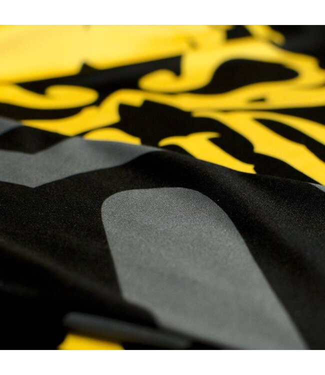 PoD Rash Guard L / S PRiDEorDiE RECKLESS Zwart Grijs