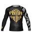 PoD Rash Guard L / S PRiDEorDiE RECKLESS Zwart Grijs