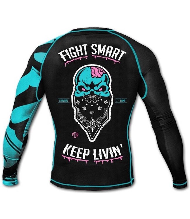 Pride or Die Stolz oder sterben Z-Camp Zombie Rash Guards PoD
