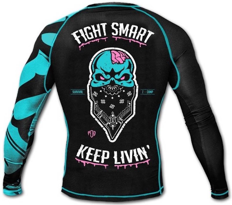 Pride or Die Pride or Die Z-Camp Zombie Rash Guards PoD