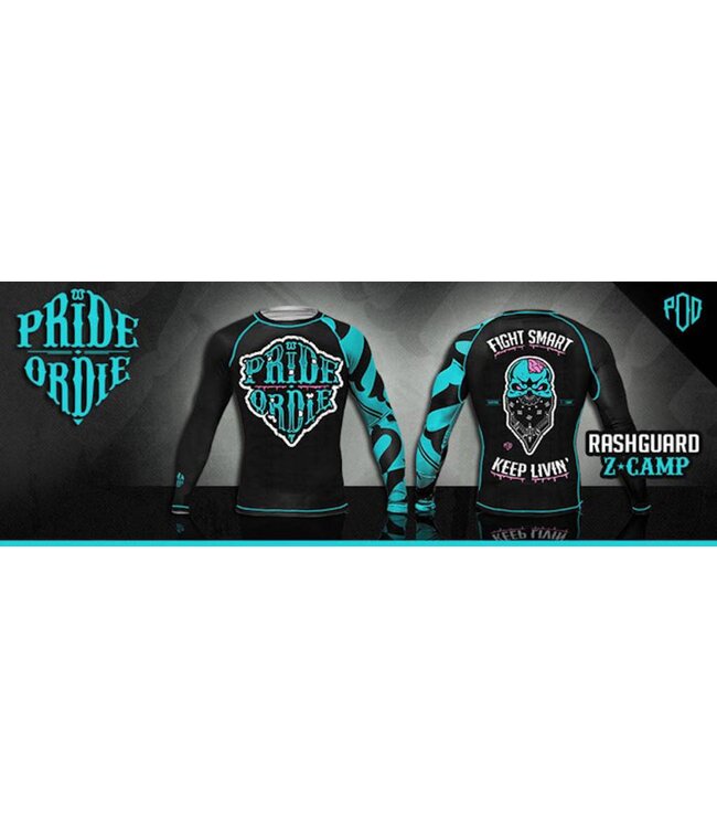 Pride or Die Z-Camp Zombie Rash Guards PoD