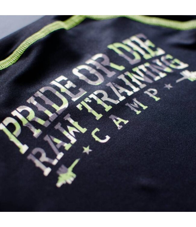 PoD Rashguard S/S PRiDEorDiE RAW TRAINING CAMP