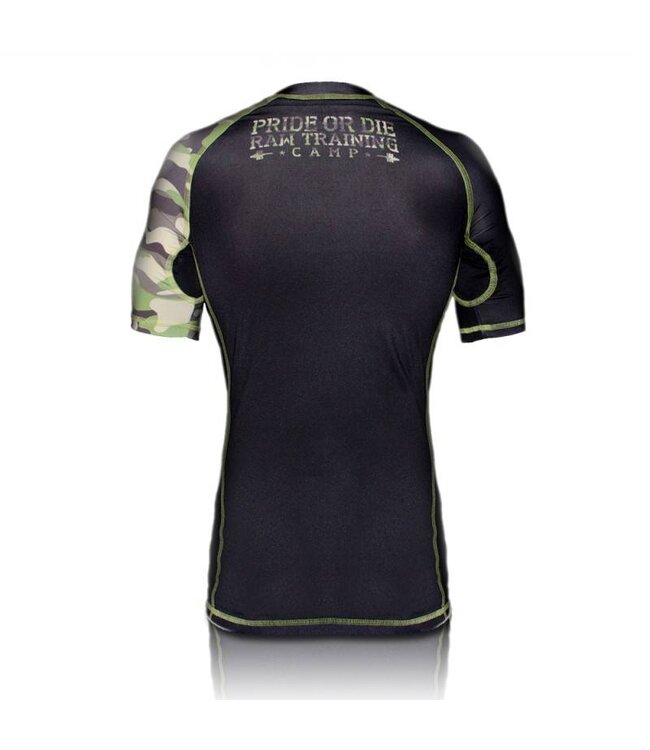 PoD Rashguard S/S PRiDEorDiE RAW TRAINING CAMP