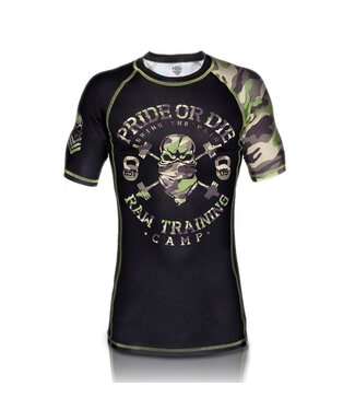 PRiDEorDiE PoD Rashguard S / S PRiDEorDiE RAW TRAINING CAMP