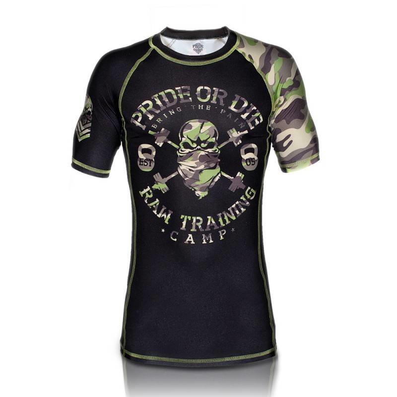 Pride or Die PoD Rashguard S/S PRiDEorDiE RAW TRAINING CAMP