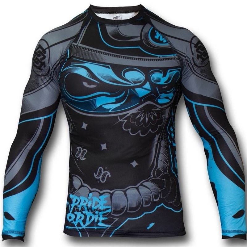 Pride or Die PRiDEorDiE Rash Guards L/S RONIN Compression Training Top