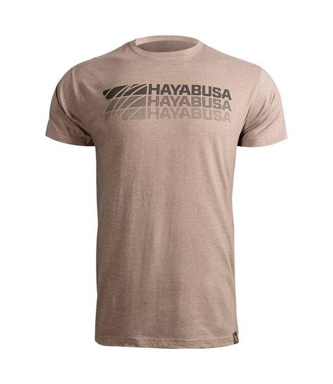 Hayabusa T-Shirt Dreifache Bedrohung Brown Martial Arts Kleidung