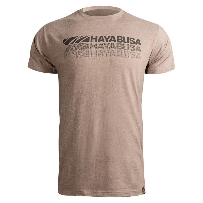 Hayabusa Hayabusa T Shirt Triple Threat Brown Martial Arts Clothing