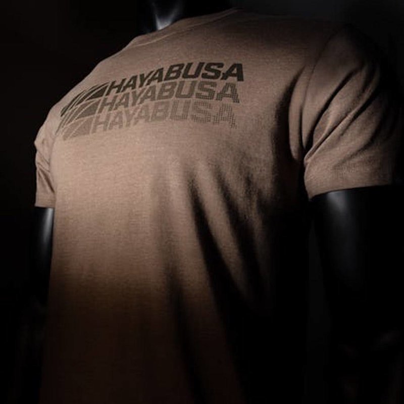 Hayabusa Hayabusa T Shirt Triple Threat Brown Martial Arts Clothing