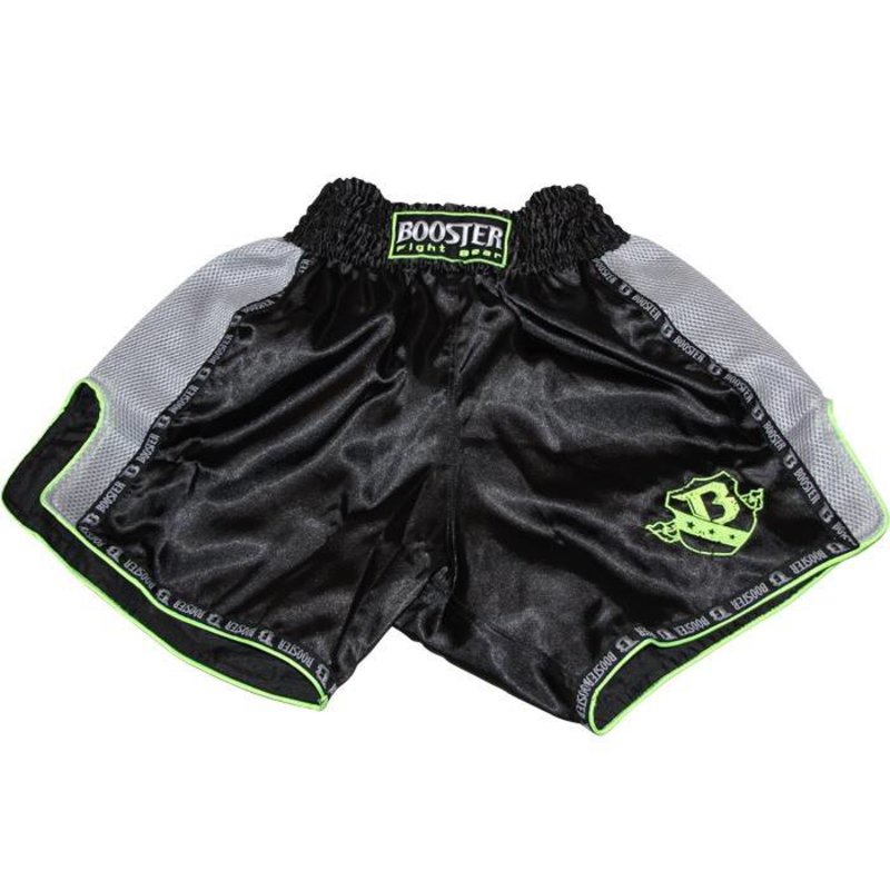 Booster Booster Kickboks Broekje TBT Pro 4.30 Zwart Groen Muay Thai Kleding