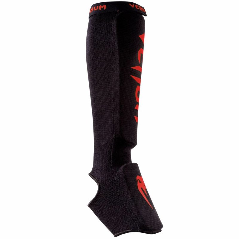 Venum Venum Kontact Shin Guards Black Red Venum Fight Europe