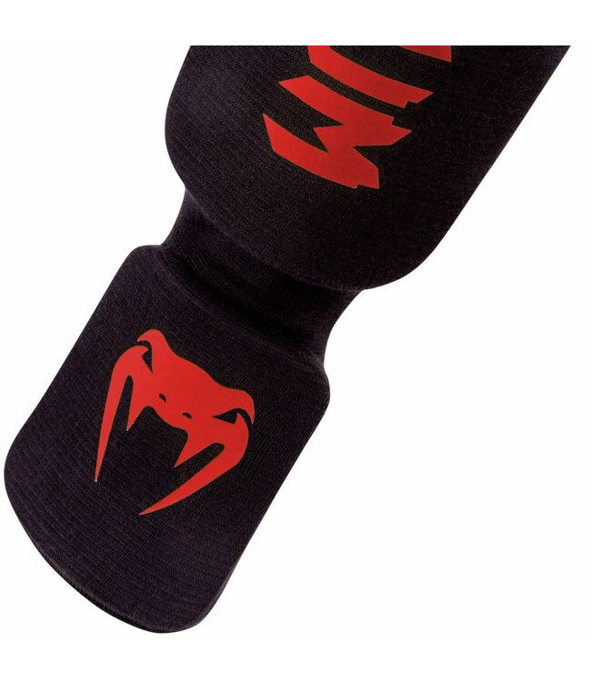 Venum Venum Kontact Shin Guards Schienbeinschoner Schwarz Rot