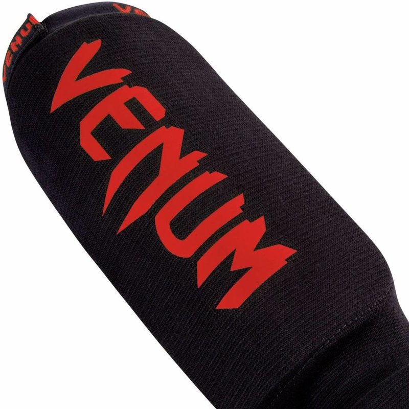 Venum Venum Kontact Shin Guards Black Red Venum Fight Europe