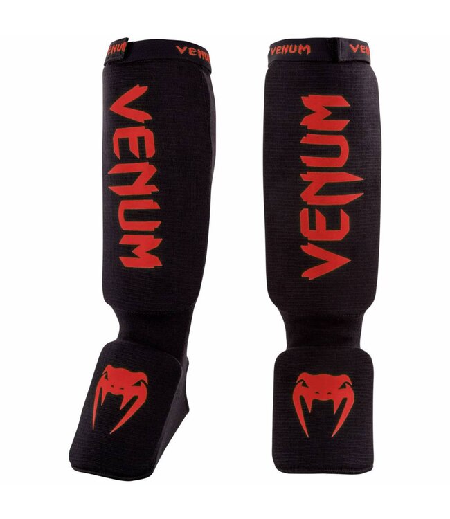 Venum Venum Kontact Shin Guards Scheenbeschermers Zwart Rood