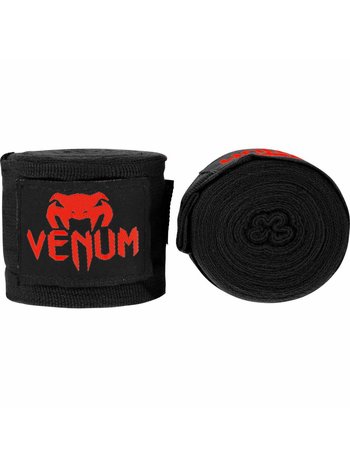Venum Venum Bandage 4.0m1  Zwart Rood Zwachtels Windels Hand Wraps