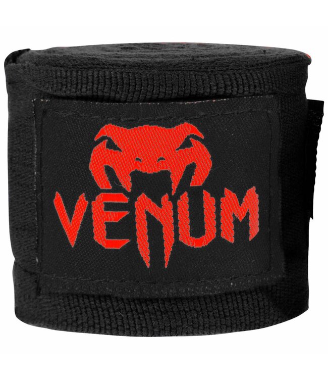 Venum Hand Wraps Kontact Boxbandagen Schwarz Rot 2.5m