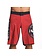 Affliction Clothing Affliction Performance Training Fightshorts Red