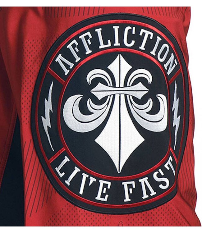 Affliction Performance Training Fightshorts Red