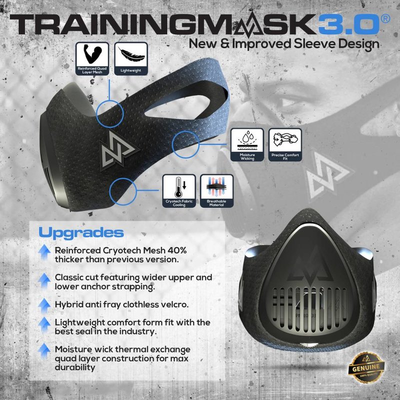 Macadam Portaal oud Training Mask 3.0® Performance Breathing Trainer - FIGHTWEAR SHOP EUROPE