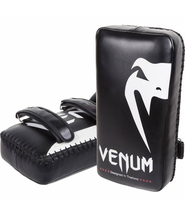 Venum Giant Kick Pads Thai Pads Black White