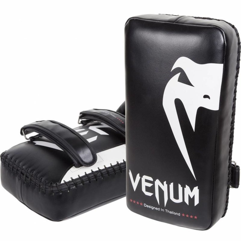 Venum Venum Giant Arm Kick Pads Thai Pads Zwart Wit