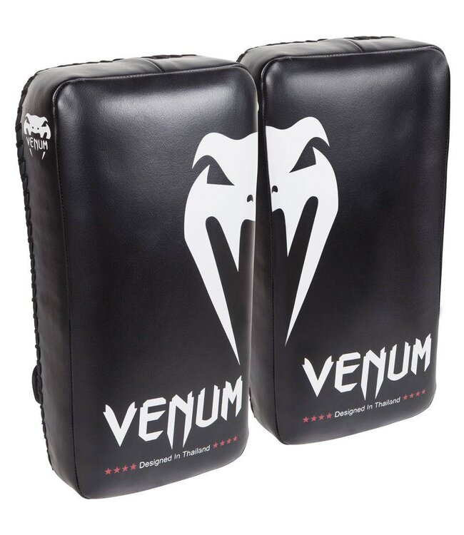 Venum Giant Arm Kick Pads Thai Pads Zwart Wit