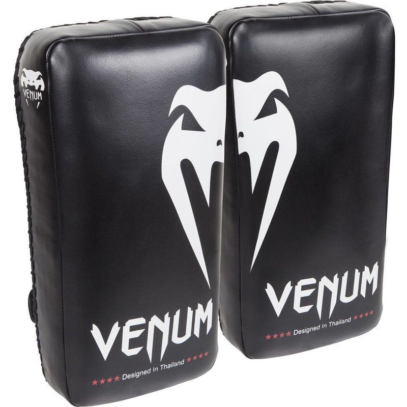 Venum Venum Giant Arm Kick Pads Thai Pads Zwart Wit