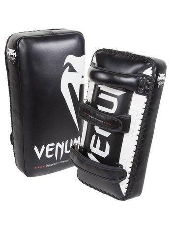 Venum Venum Giant Arm Kick Pads Thai Pads Zwart Wit