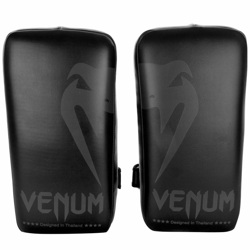 Venum Venum Giant Kick Pads Thai Pads Schwarz Schwarz