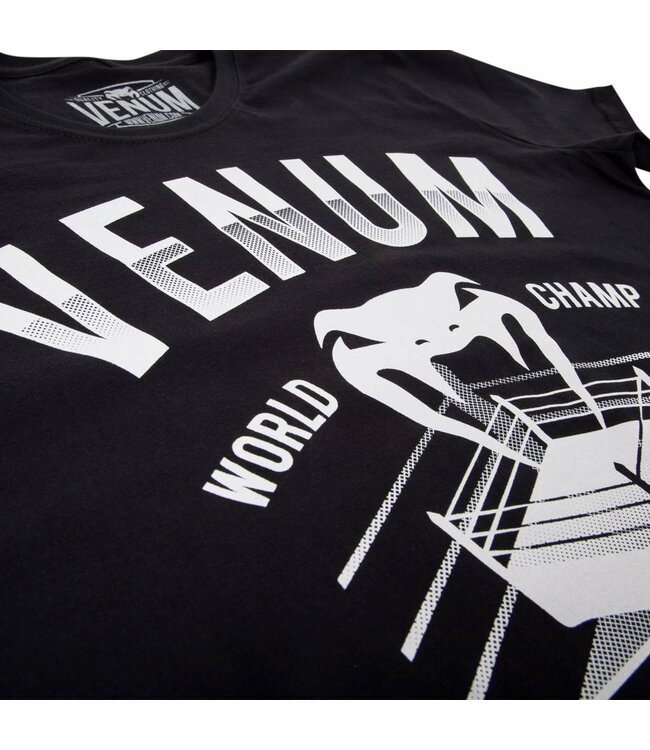 Venum Victory World Series T Shirt Black VWS