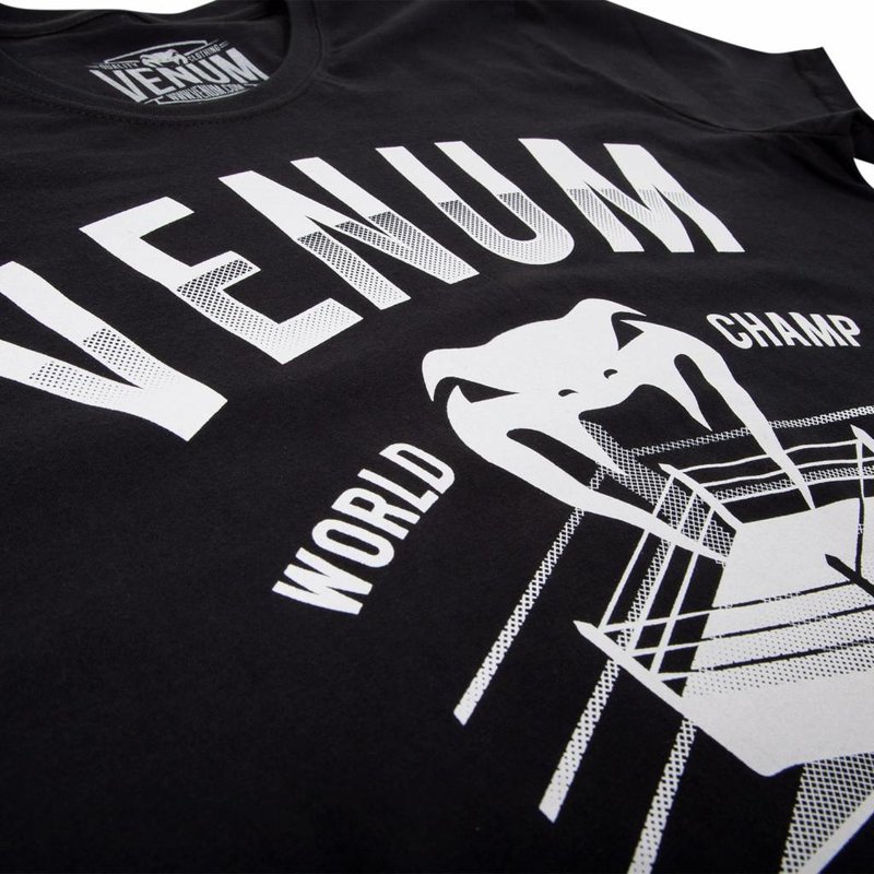 Venum Venum Victory World Series T Shirt Black VWS