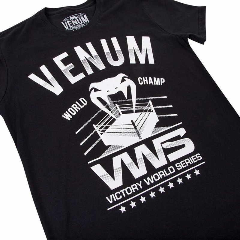 Venum Venum Victory World Series T Shirt Zwart VWS